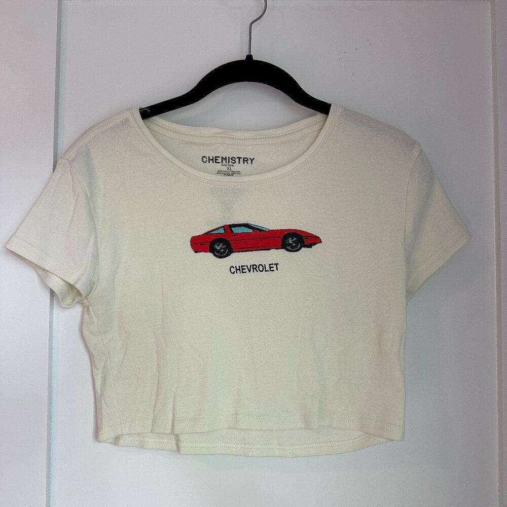 Cropped Chevy Graphic Tee